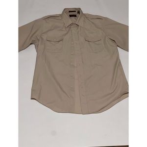 Levi’s Mens Tan Button Down